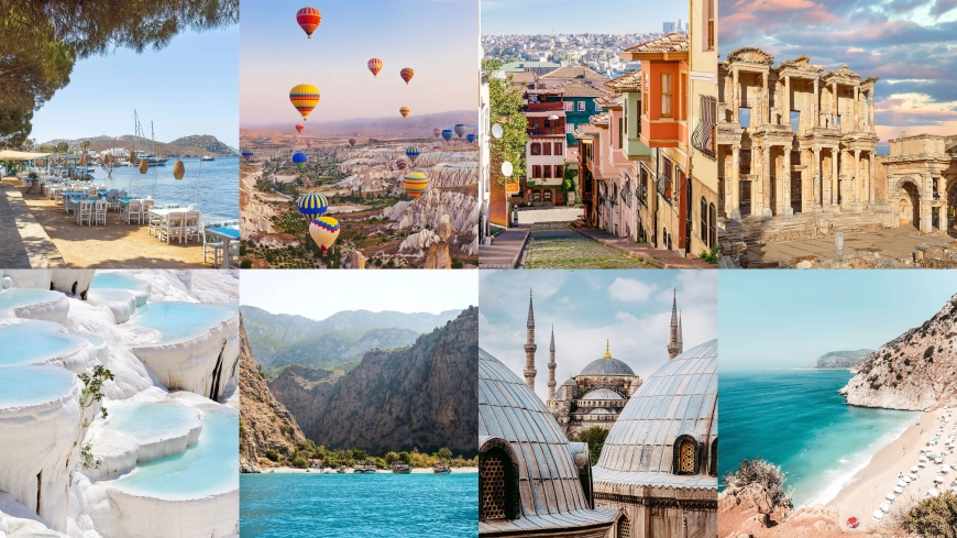 Here is information about the 10 most popular places to visit in Turkey