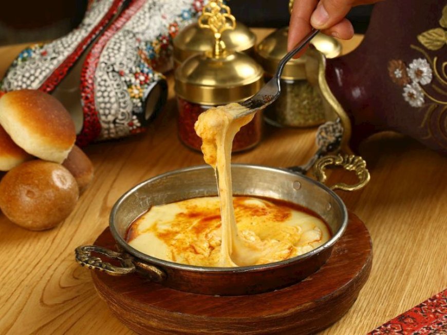 Mıhlama is a dish specific to the Black Sea region of Turkey