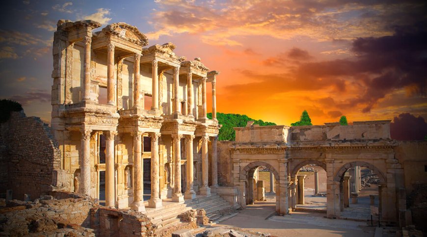 Ephesus is an ancient city located in the southwest corner of modern Turkey