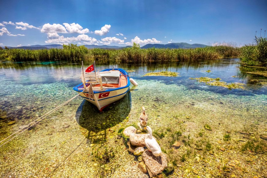 For those looking to spend time in nature, Akyaka is a great spot for outdoor activities such as trekking, kayaking, and swimming